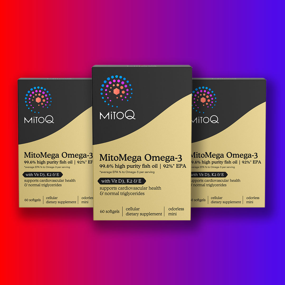 MitoQ MitoMega Omega-3