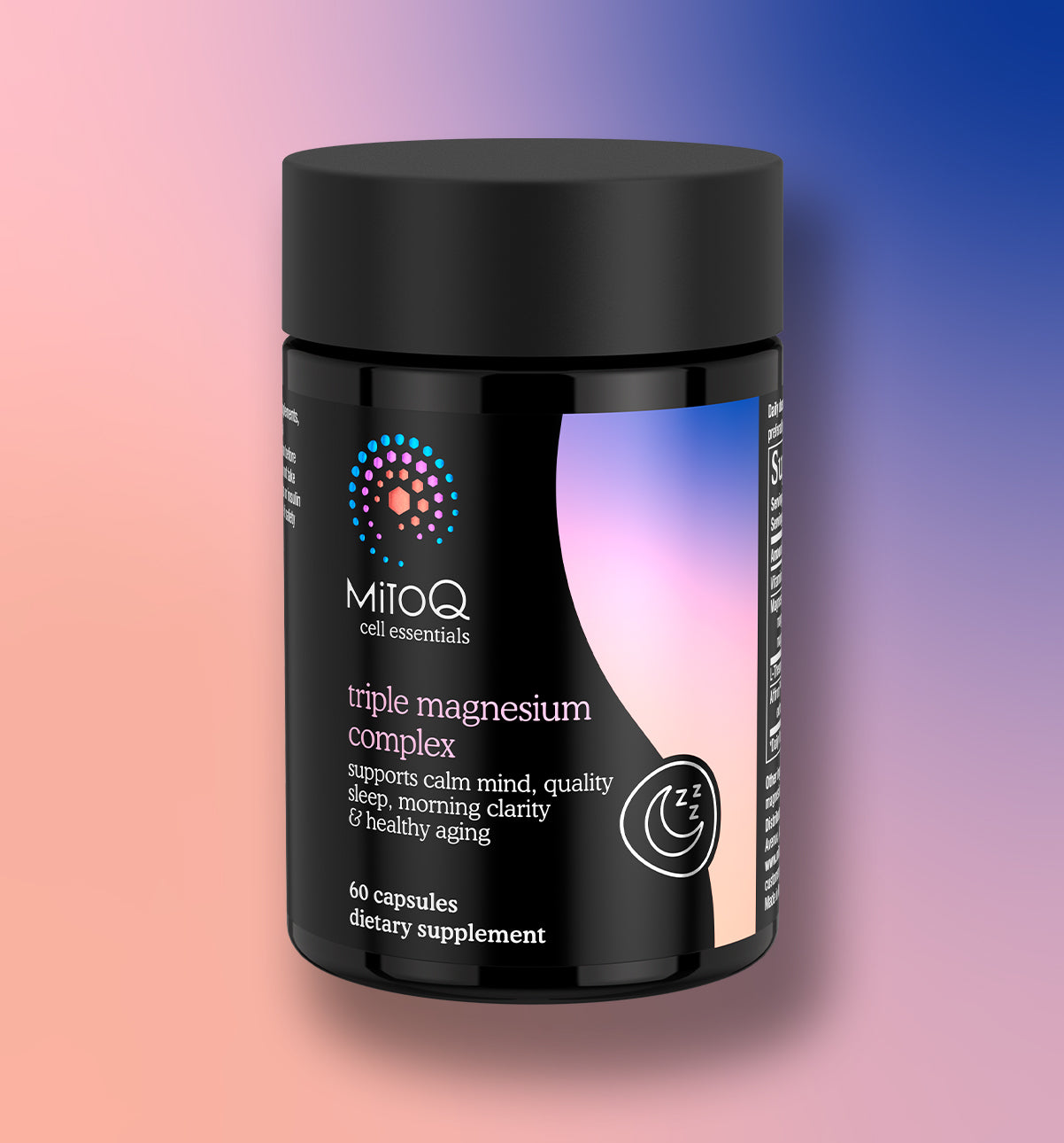 MitoQ triple magnesium complex + saffron