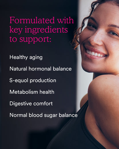 MitoQ s-equol women's balance